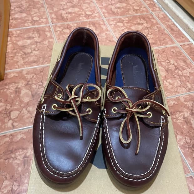 [팀버랜드/보트화] 3 eye loafer boat shoe
