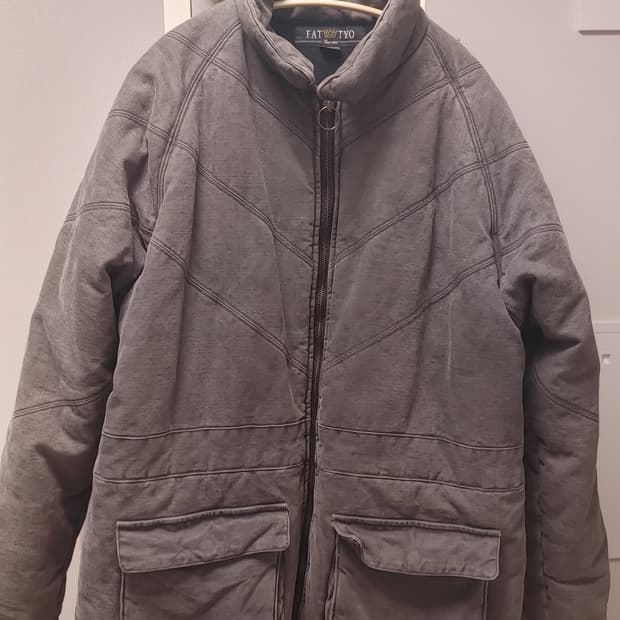 일본 빈티지 데님 패딩