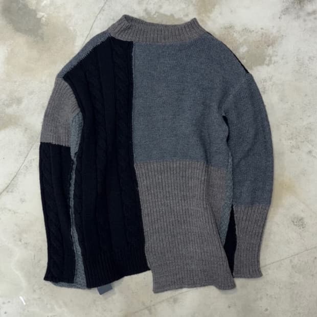 Isamu Katayama  Backlash Patchwork Knit