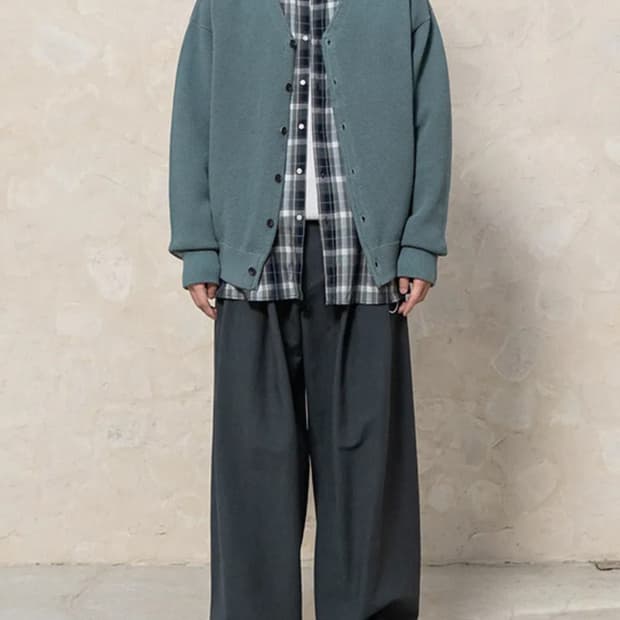 [3사이즈] 비긴202 하이 트위스트 코튼 가디건 민트