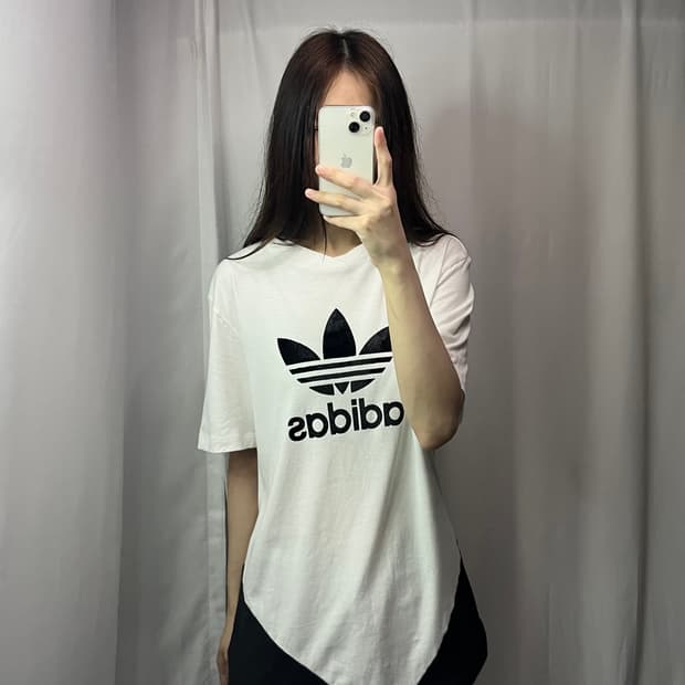 아디다스 반팔티 M #csz365