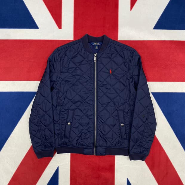 폴로 퀼팅자켓 실측 여성 55