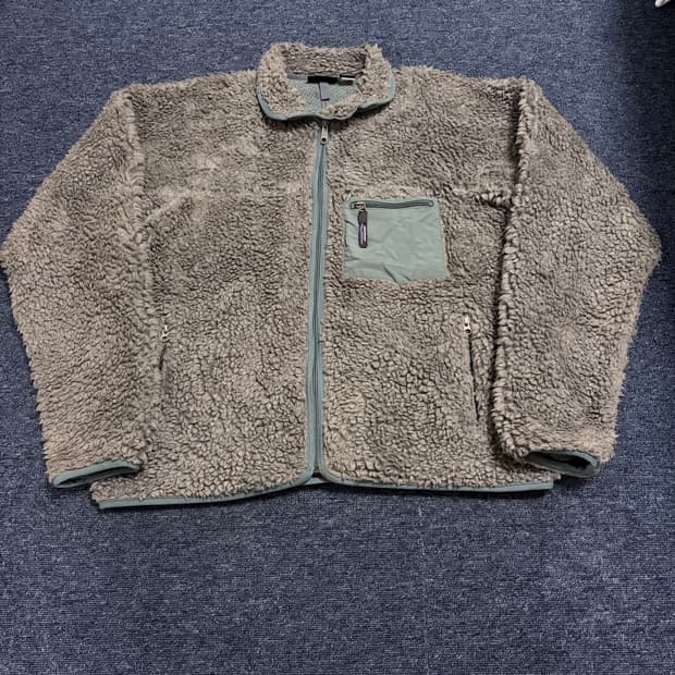 2000 파타고니아 클래식 레트로 딥파일 플리스 차콜