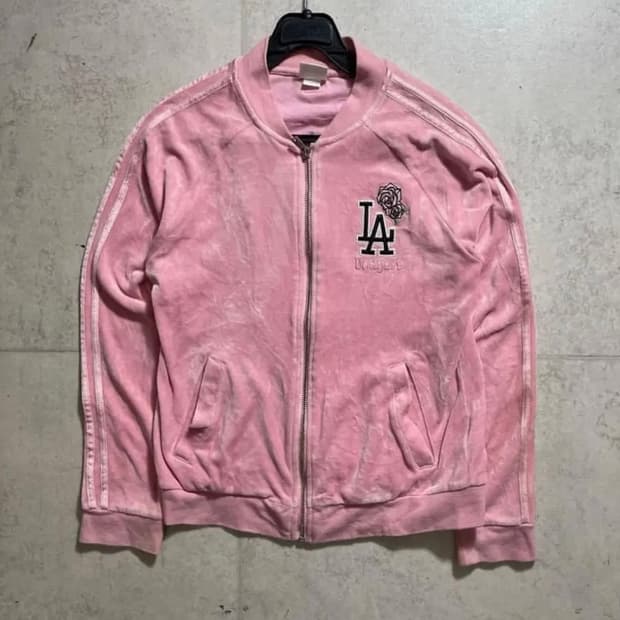 엘엠비 LA다저스 벨루어 딸기우유 트랙탑 대장급