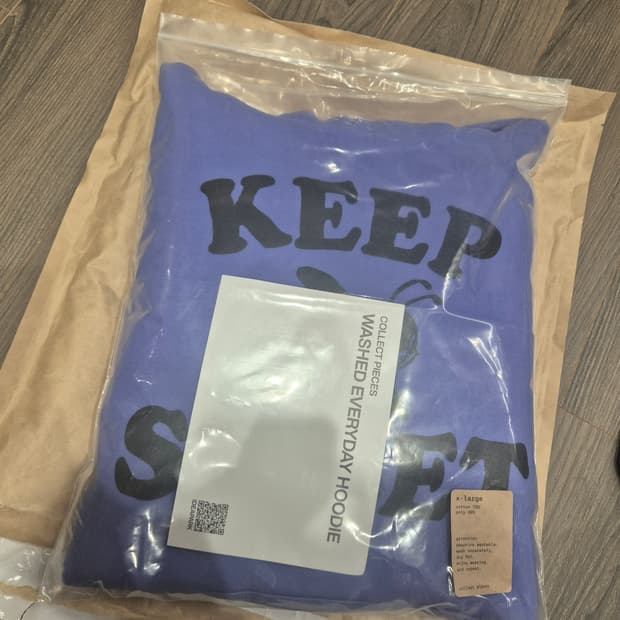 컬렉트피시스 후드티 xl