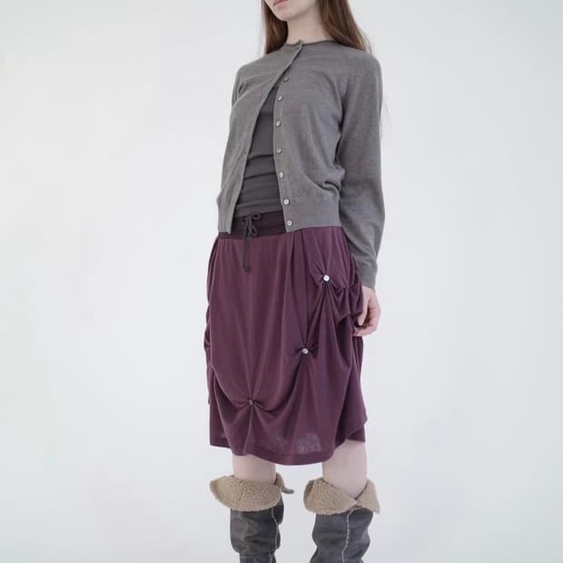 산코파 퓨엘라 스커트 (퍼플)
