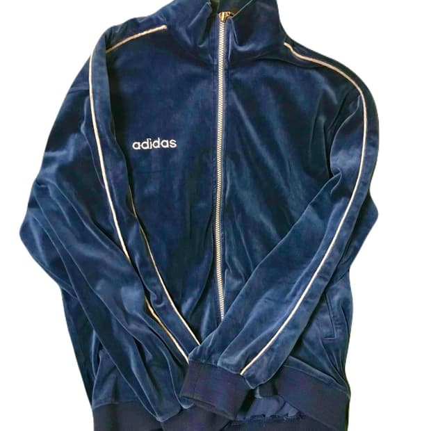 vintage adidas 벨벳 아디다스 져지