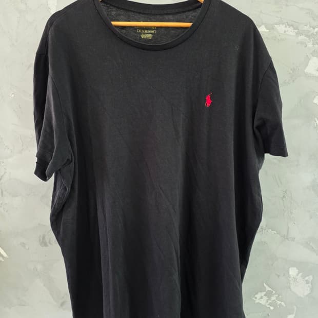 폴로 랄프로렌 블랙 반팔티 XL(110)