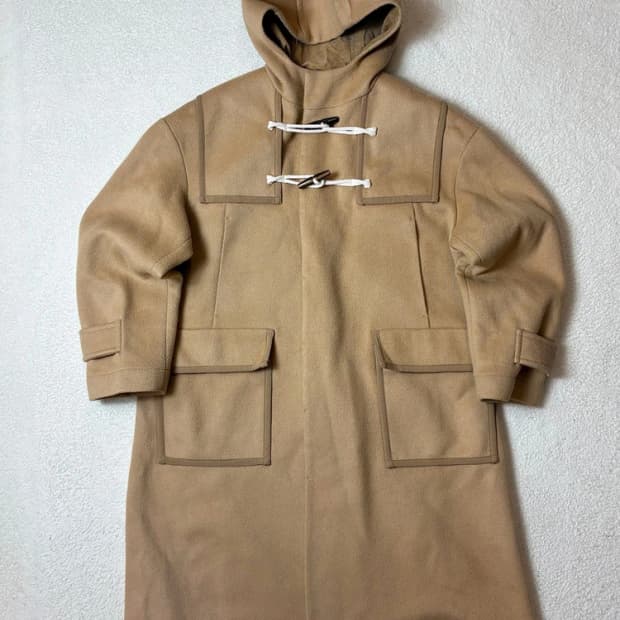 에이카화이트 19FW 피날레 더플 카멜 코트 PN6458