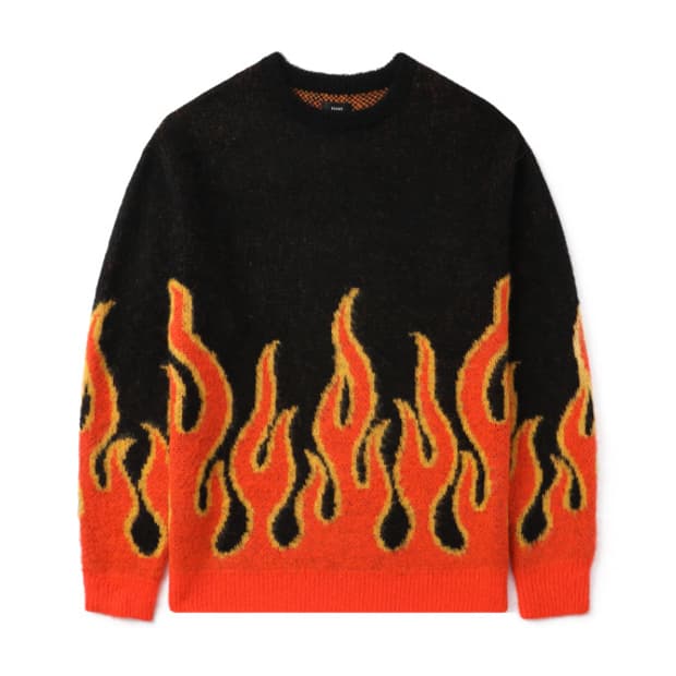 BEAMS 빔즈 플레임 스웨터