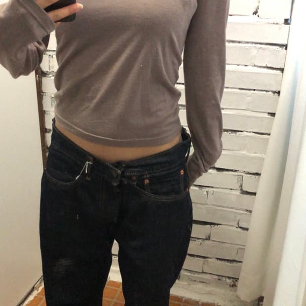 뮤트 핑크 베이직 이너 티