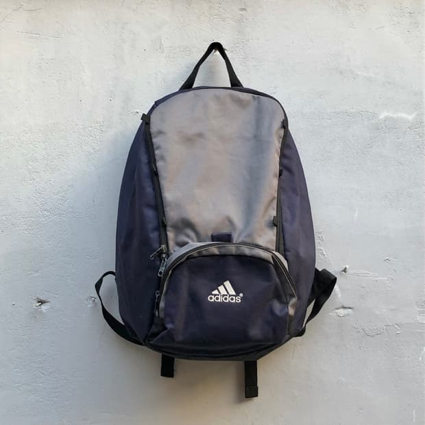 00s 아디다스 올드스쿨 힙합 백팩 가방 OS