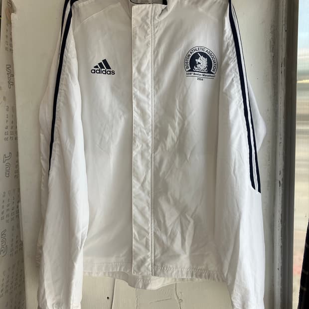 아디다스 보스턴 마라톤 2004 바람막이 XL