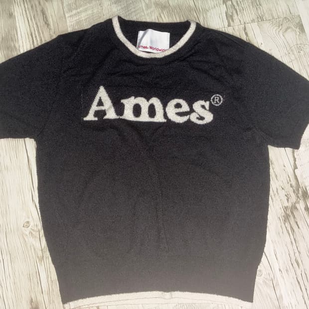 Ames wordwide 니트반팔