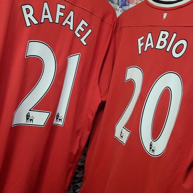 맨유 11-12 파비우 & 하파엘 유니폼