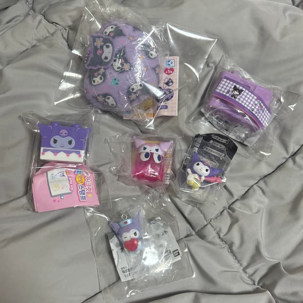 쿠로미 가챠 피규어 굿즈 간호사 퀼팅 일괄판매