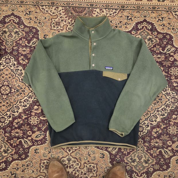 파타고니아 신칠라 카키 그린 m 17년도 제품