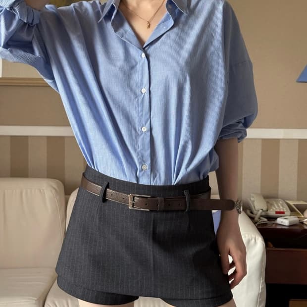 르에브 soft mini skirt pants