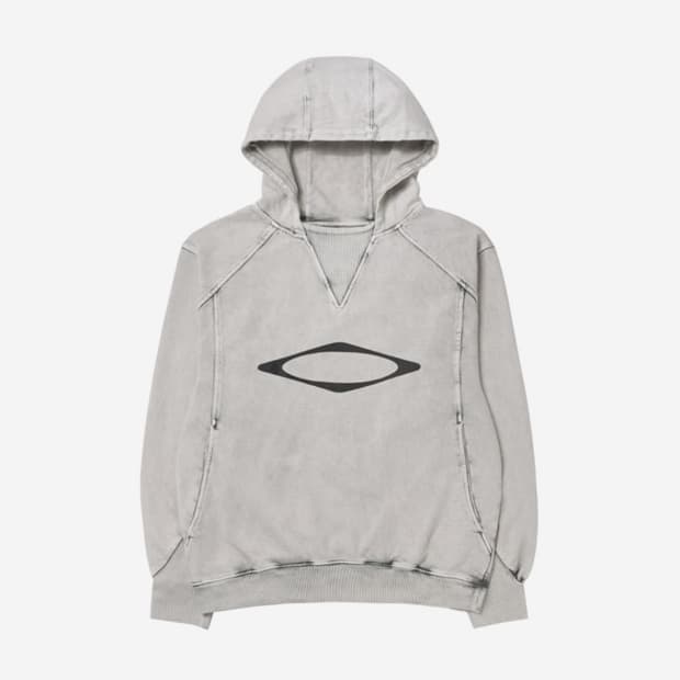 (구해요) 미스치프 블리치드 풀오버 후드티 카키