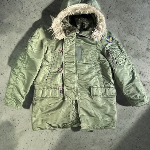 90s cooper mfg 민수용 N3A 파카 Made in USA