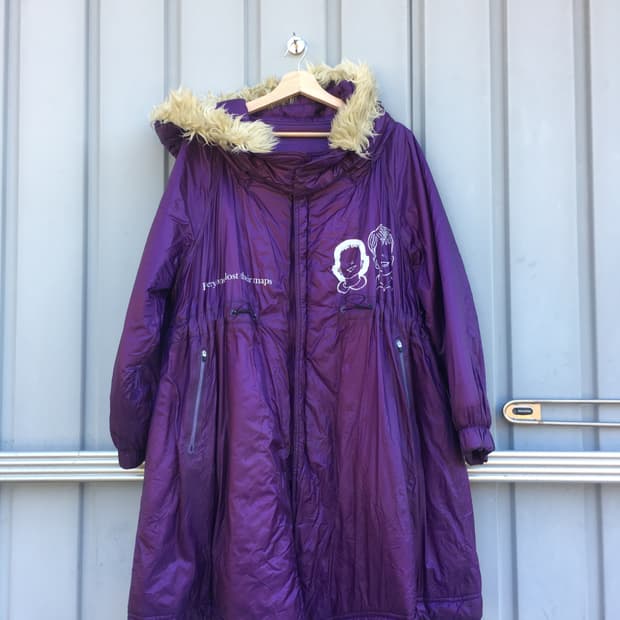 언더커버 17FW 휴먼 컨트롤 시스템 빅 보라 다운 모즈코트