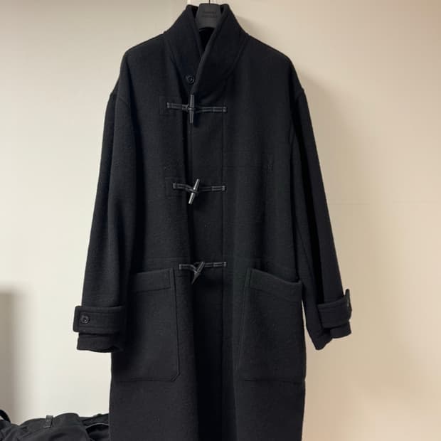 [50] 르메르 23FW 맥시 더플 코트 블랙