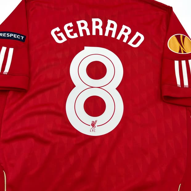 아디다스 10-11 리버풀 홈 유로파킷 스티븐 제라드