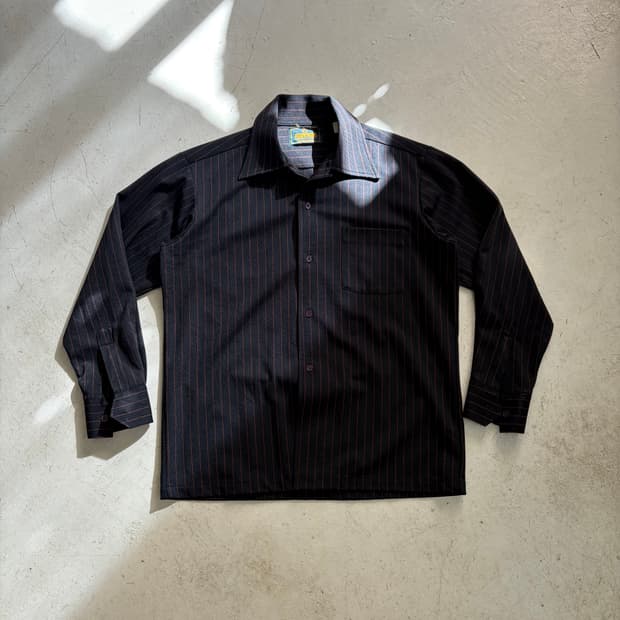 90s Feuston 빈티지 스트라이프 셔츠 M