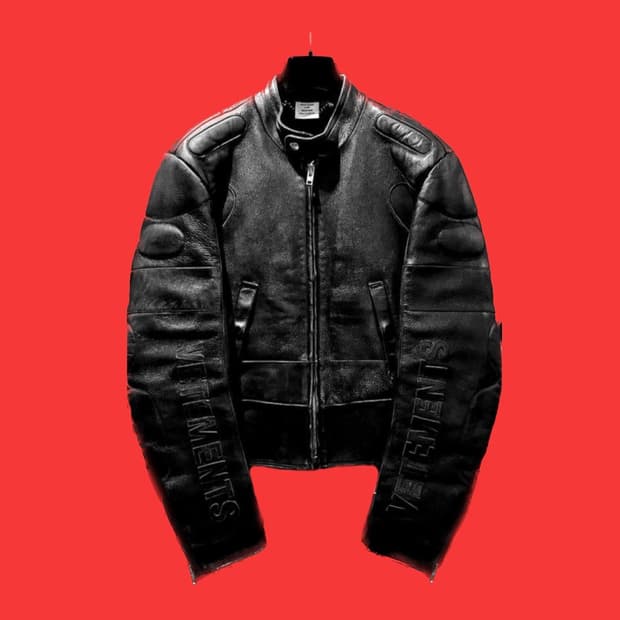 [S] 베트멍 17FW 크롭 레더 모터사이클 자켓