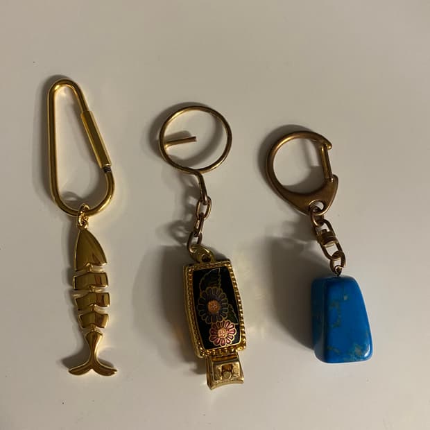 일본 앤틱 빈티지 키링