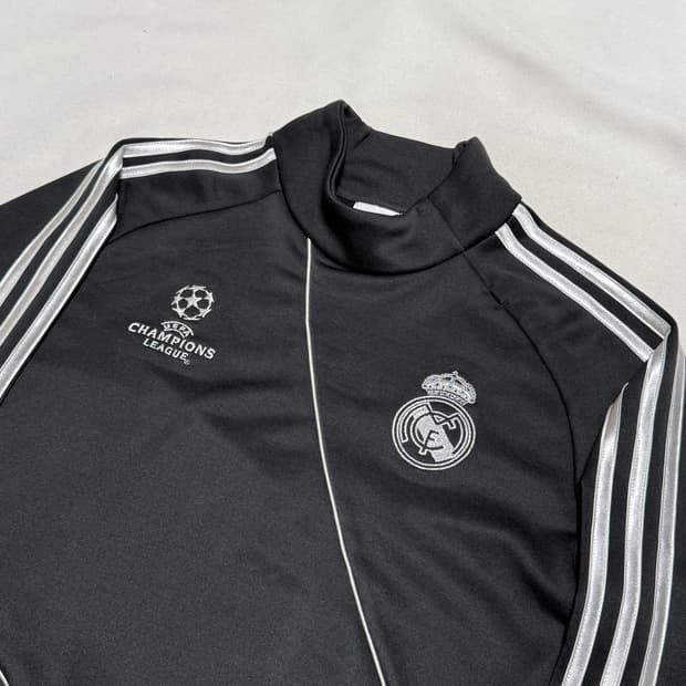 아디다스 레알마드리드 챔피언스리그 실버라인 드릴탑
