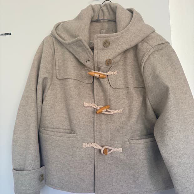 스파오 숏 코드 오트밀 색 L