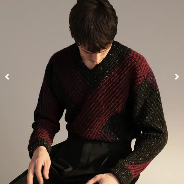 르메르 19FW 라나울 헤비 스웨터 믹스컬러