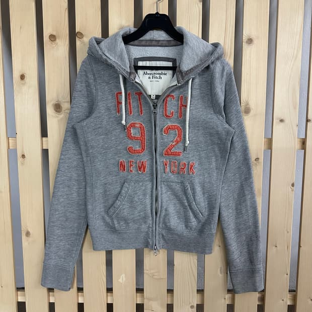 (M) 아베크롬비 그레이 후드집업