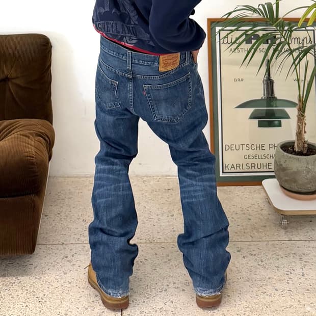 리바이스 527 부츠컷