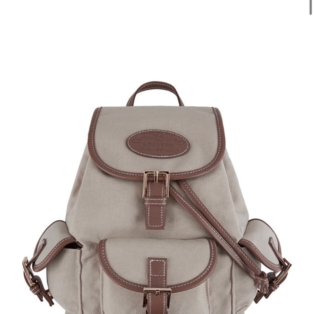 라츠유 캔버스 백팩