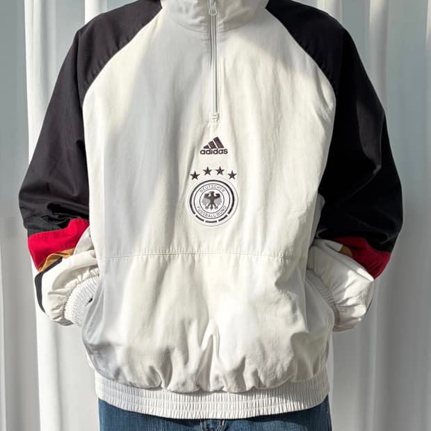 [XL]아디다스 독일 국가대표 아노락 바람막이 자켓