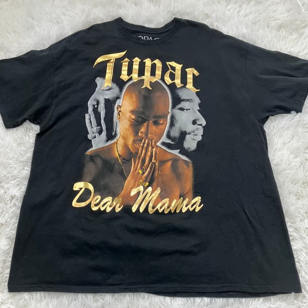 빈티지 투팍 반팔 1027 y2k 스트릿 갸루 펑키 일본빈티지 fabri