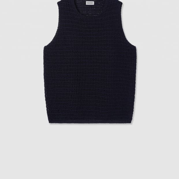 cadalogue cleo vest (navy) /얼바닉 낫띵리튼 문달
