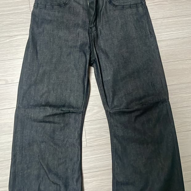 포그서비스 셀비지 플레어팬츠 1size