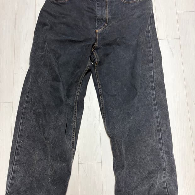 구형 빅보이 팬츠 블랙