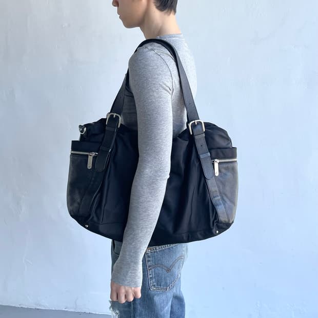 agnes b 스트랩 백