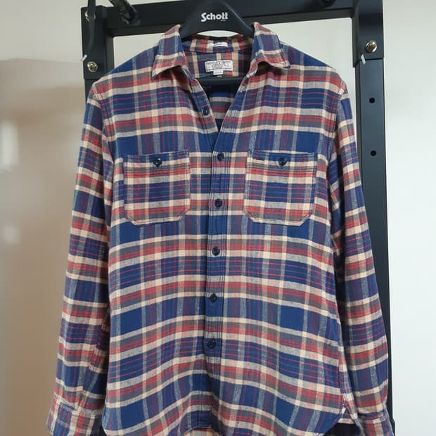 제이크루 wallace barnes 플란넬 셔츠