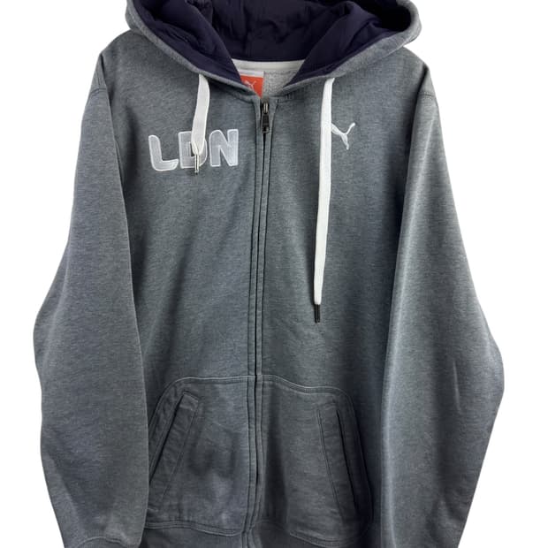 퓨마 런던 그레이퍼플 후드집업1471