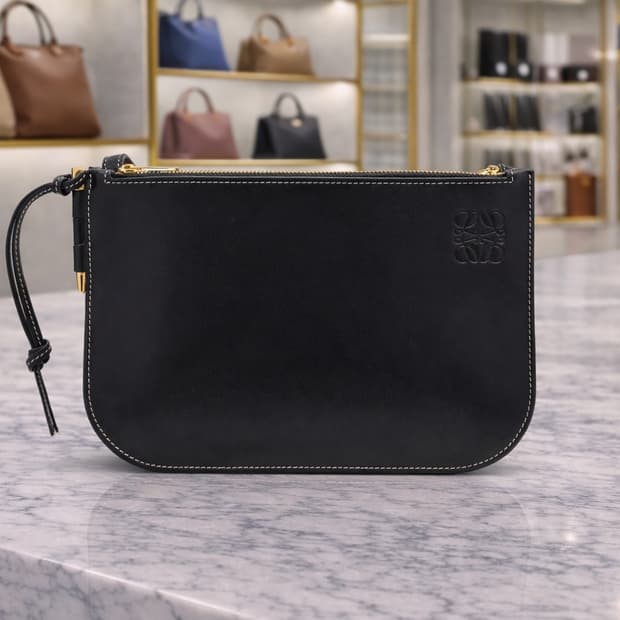 [A급] 로에베 게이트 더블지퍼 파우치 크로스백 판매합니다!!!