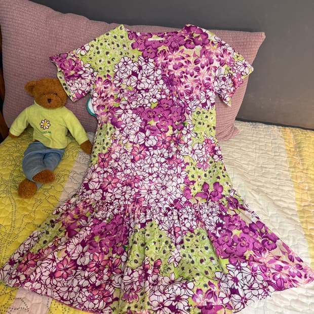 oilily flower pattern one piece