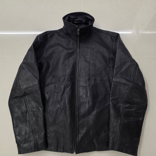 올드 갭 레더 풀업 자켓