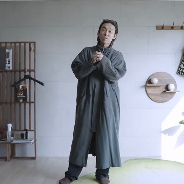 [M] 마리아노 sleepingbag coat 벤지나 그레이