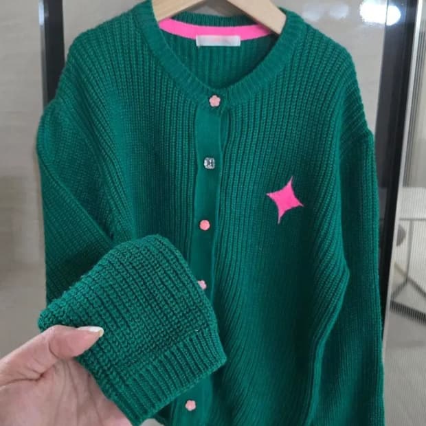 (여아140사이즈) 아이러브제이 가디건