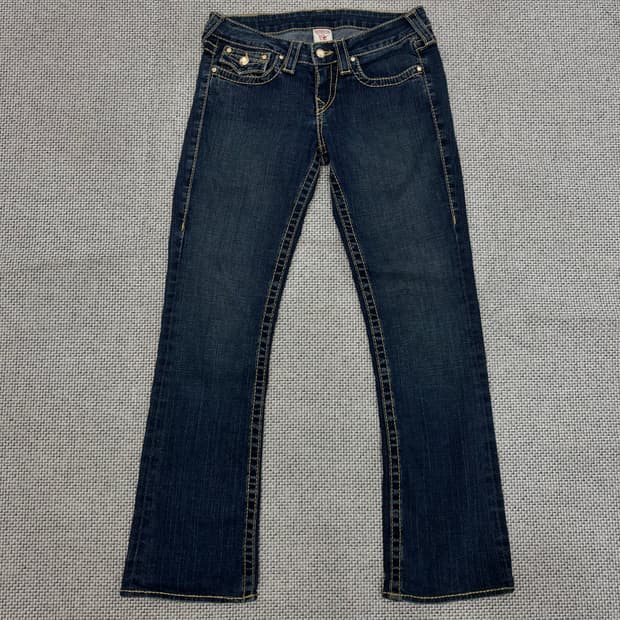 True Religion 빌리 부츠컷 데님팬츠